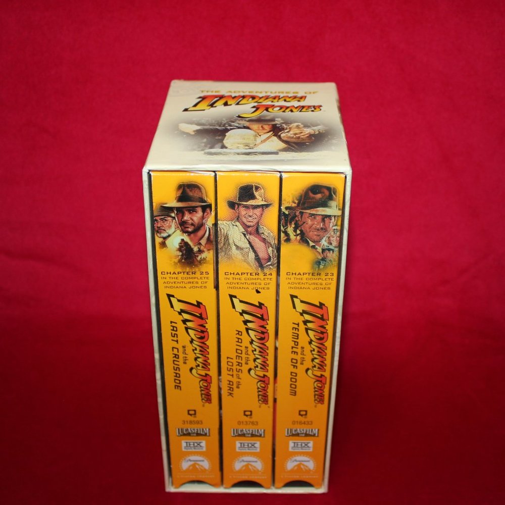 INDIANA JONES CHAPTER 23 24 25 A COLLECTION VHS